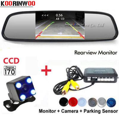 Koorinwoo Visile Car Parking System Reverse ack up 4 Rada