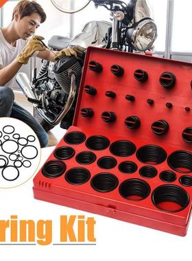 419Pcs Assorted O Ring Rubber Seal Assortment Set Kit Garage