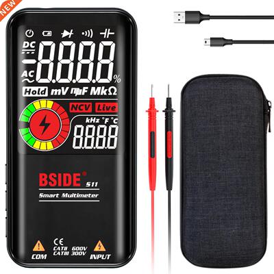 BSIDE S10 S11 9999 counts Digital Multimeter NCV Tester AC D
