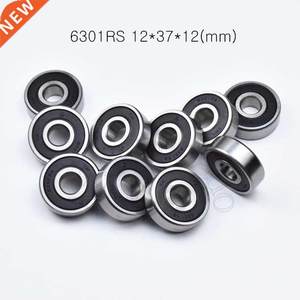 1pcs 601RS 12*7*12(mm) free shipping chrome steel rubber
