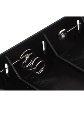 Wires Double Sides Storage Case Box for 8 x 1.5V D Size Batt