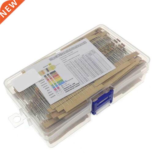 0.33-4.7M Carbon Resistance 122Values Each 10 pcs 1/4W Carbo