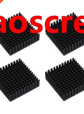 40x40x10mm Black Radiator Aluminum Heatsink Extruded Profile