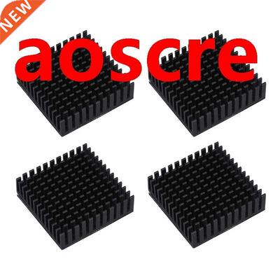 40x40x10mm Black Radiator Aluminum Heatsink Extruded Profile