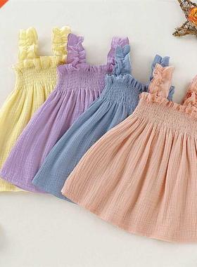 New Summer Dress Toddler Kids Baby Girls Lovely Birthday Clo