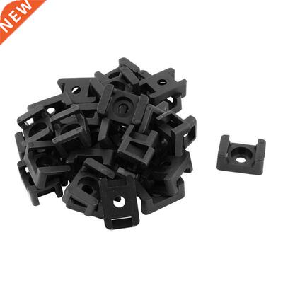 Screw Bracket Mount Saddles Bases Cable Tie Bracket 23mmx16m
