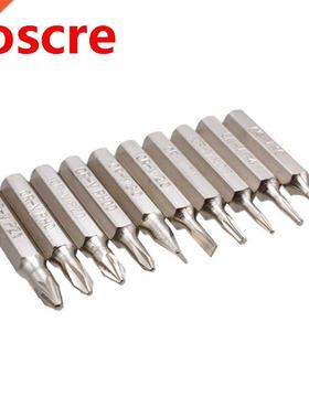 10pcs 28mm Magnetic CR-V Precision Screwdriver Bit Set PH00