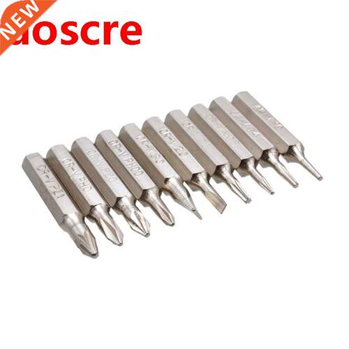 10pcs 28mm Magnetic CR-V Precision Screwdriver Bit Set PH00