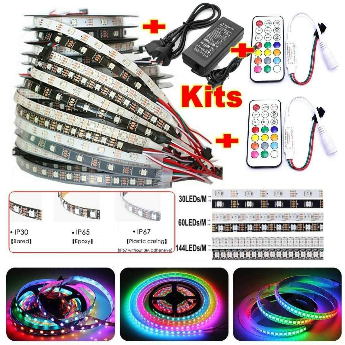 DC5V WS2812B WS2812 5050 RGB Individually Addressable led s