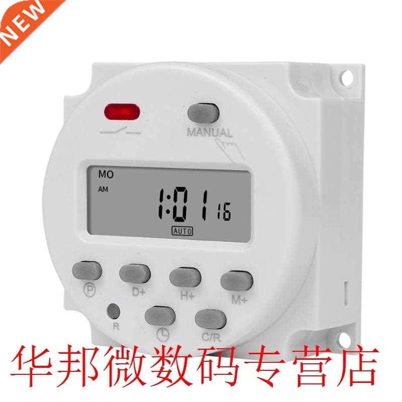 5/12/24/110/220V CN101A LCD Digital Power Timer 7 Day Progra