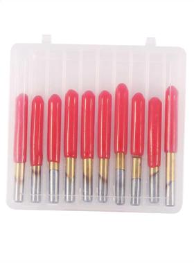 10pcs/Lot .175mm Titanium Coated Engraving CNC Bit Router C