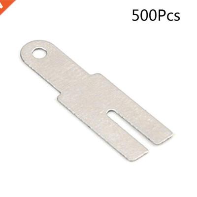 500 Pcs Short Y-shaped Nickel Sheet Hardware Fittings for Ba