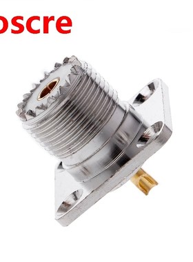 UHF Female SO239 Panel Chassis Mount Flange Deck Mount Solde