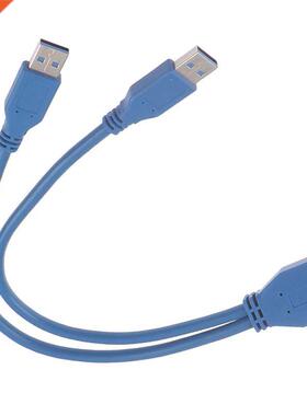 Hot sale Dual 2 Port USB 3.0 Type A Male to 20 Pin Mboa