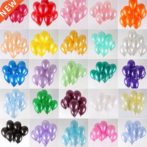 10/20pcs Birthday Balloons 10inch Latex Helium Balloon Thick