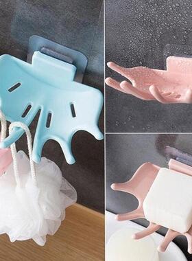 1pcs Bathroom Shower Soap Box Dsh Storage Plate Tray Holder