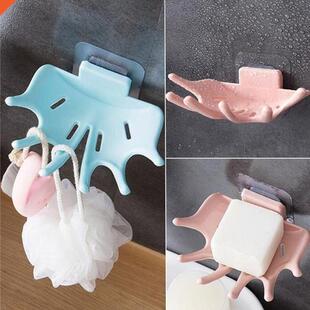 1pcs Bathroom Shower Soap Box Dsh Storage Plate Tray Holder