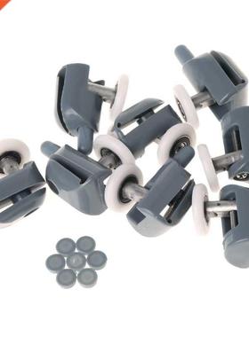 8 Pcs Single Shower Door Rollers / Runners / Wheels / Pulley