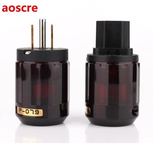 Power Gold IEC C079 Connector P079 Plated 24K 10Pairs