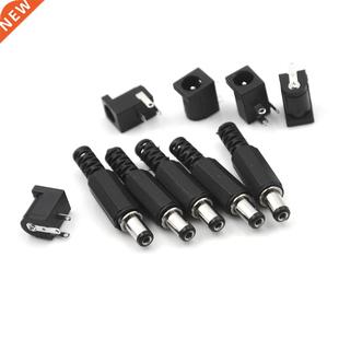 5pcs Female Power Jack Conn Male 2.1mm 10Pcs 5.5