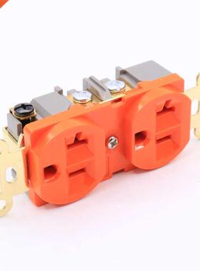 Pieces US AC Power Receptacle Wall Outlet Gold plated Socket