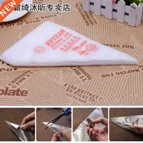 100Pcs Dsposable bag Ppng cng Nozzle Fondant Cake Decor