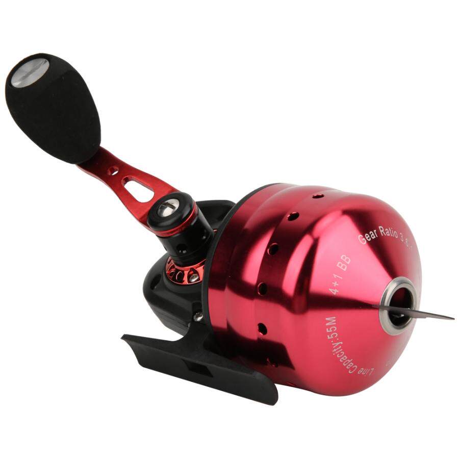 새총 낚시 릴 회전 핸드 휠 4+1BB 3.6:1 촬영