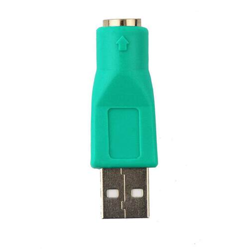 1pc New USB Male To for PS2 Female Adapter Converter for Com