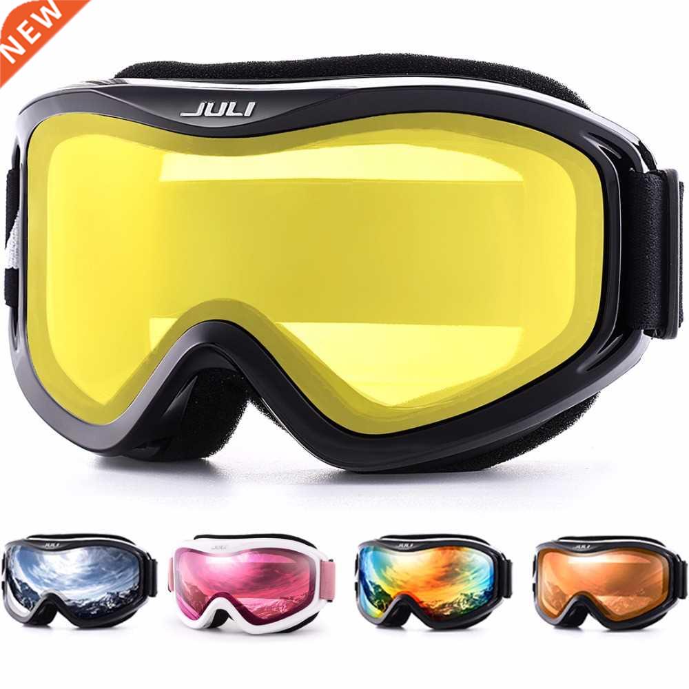 Ski Goggles,Winter Snow Sports with Anti-fog Double Lens ski