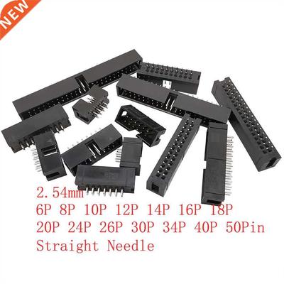 10Pieces Right Angle/Straight Needle DC3 2.54mm Pitch Socket