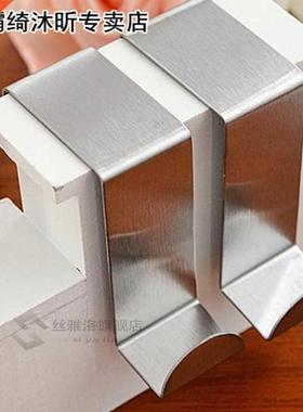 2Pcs Door Hook Stanless Steel Hooks Ktchen Wall Door Cabn
