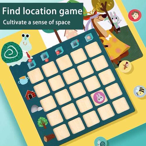 Find Location Game Prescho Early Educational Toys Maze Fam