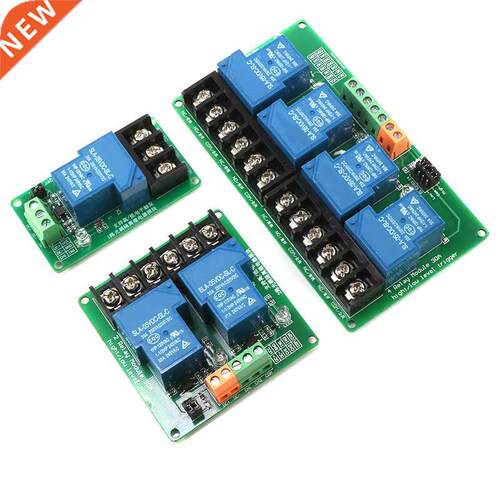 1/2/4 channels 5V/12V/24V relay module 30A high and low leve