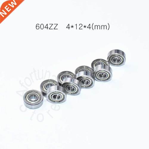 Carbon steel 10pcs 604ZZ 4*12*4(mm) free shipping Metal Sea