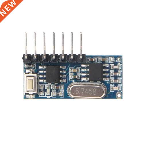 433mhz RF Receiver Learning Code Decoder Module Wireless 4 C
