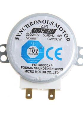 AC 220-240V 4W 6RPM 48mm Synchronous Motor for Air Blower 50