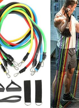 Sports Fitness Resistance Bands 1Resistance set can carry up