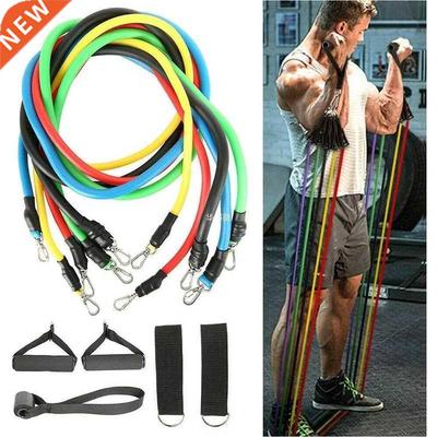 Sports Fitness Resistance Bands 1Resistance set can carry up
