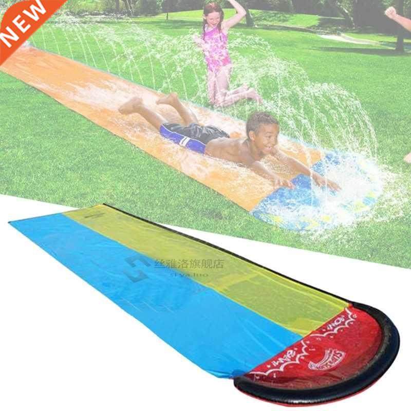 1Pcs Chldren Water Slde Garden Racng Double Waterslde Wa