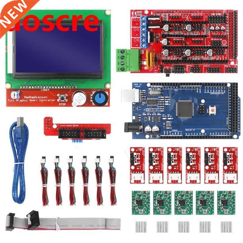 CNC 3D Printer Kit for Arduino ega 2560 Board RAPS 1.4 Con