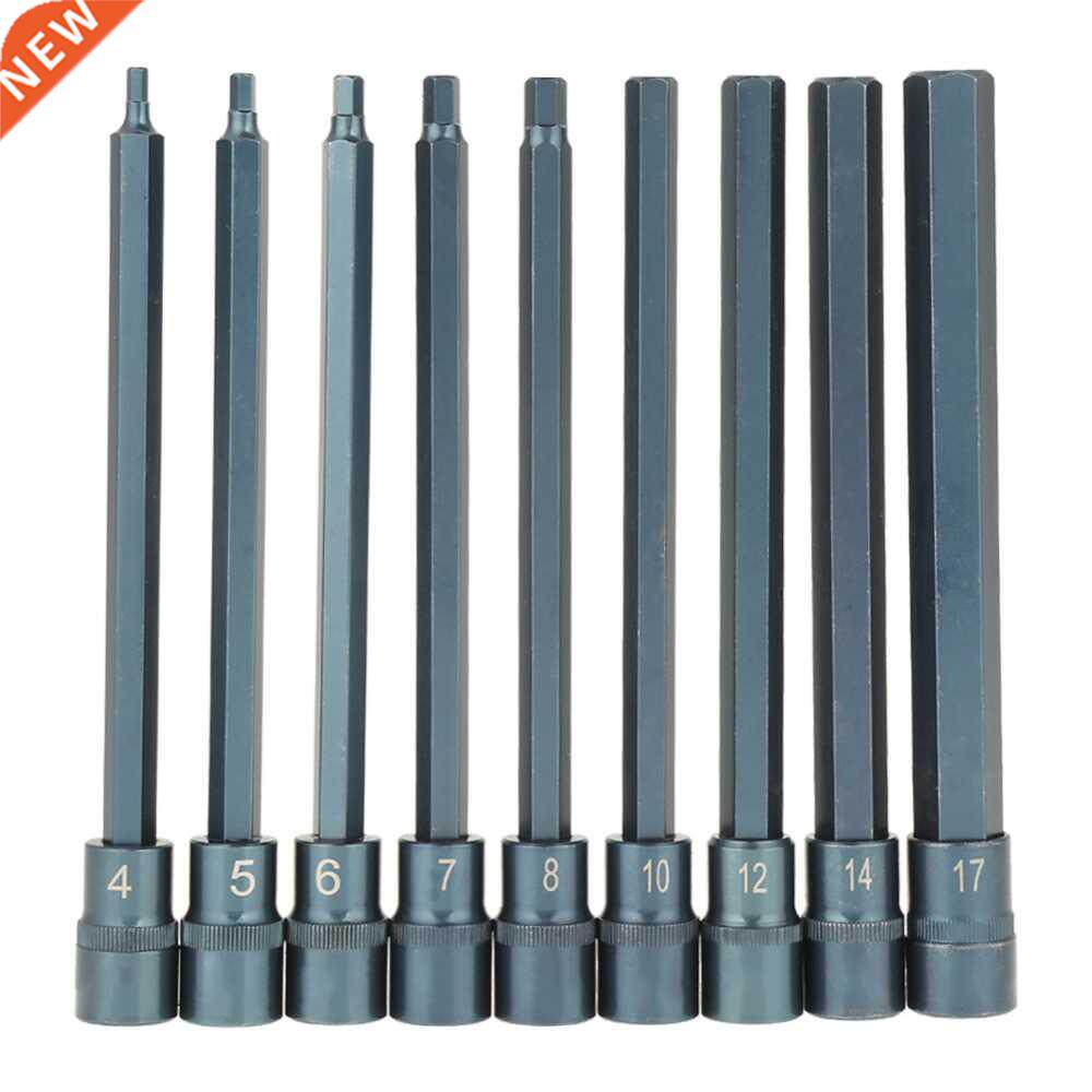 1pcs Hex Sockets Adapter Tools 7.9inch Length Electric Screw
