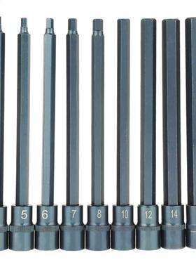 1pcs Hex Sockets Adapter Tools 7.9inch Length Electric Screw