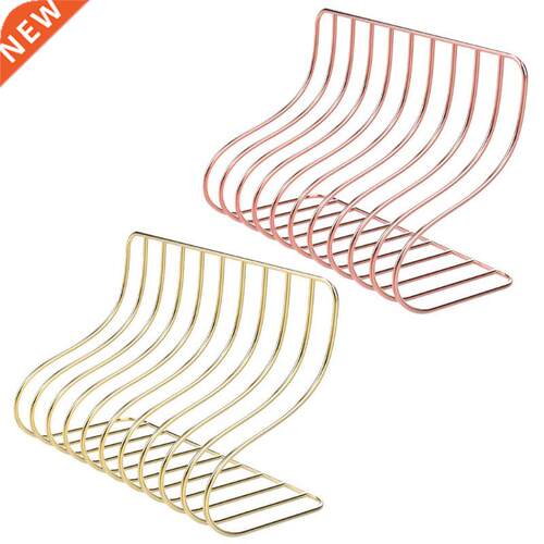 10 Grid File Storage Shelf Book Stand Bookend Nordic Wrought