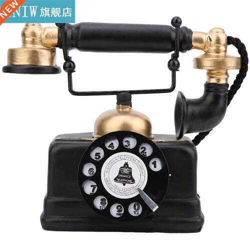 New Vintage Retro Antique Phone Wired Corded Landline Teleph