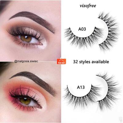 Visofree Eyelashes 3D Mink Lashes Luxury Hand Made Mink