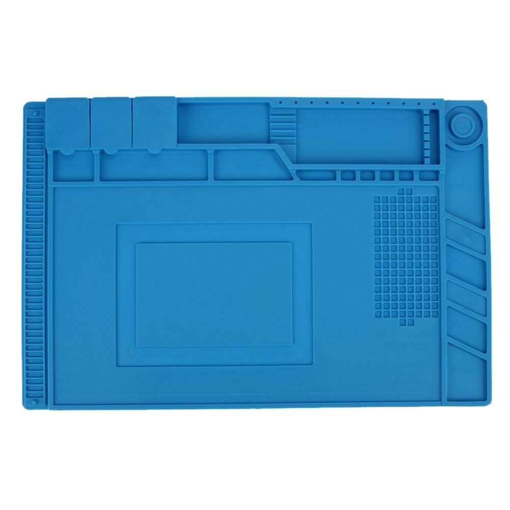 45*30cm Heat Insulation Magnetic Silicone Pad Phone Repair M