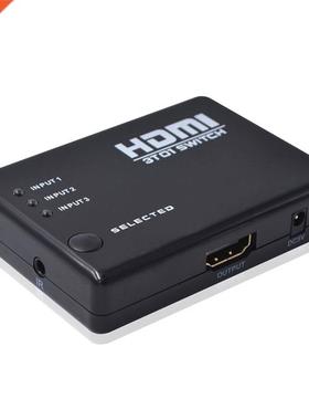HDMI Switch Switcher 1080P 3 into 1 Splitter for HDTV PS3 DV
