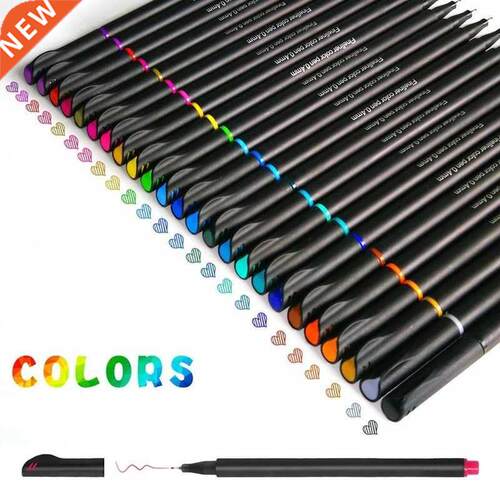 12/24/36/48/60 Color Fine Liner Pen 0.4mm Fineliner Drawing