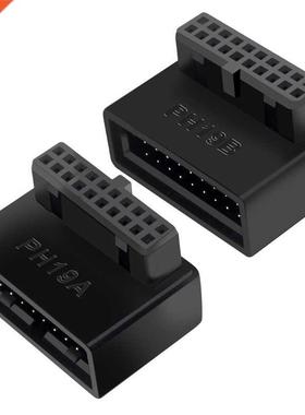 Desktop Mbord Usb3.0 19pin / 20pin 90 Degree Instlled