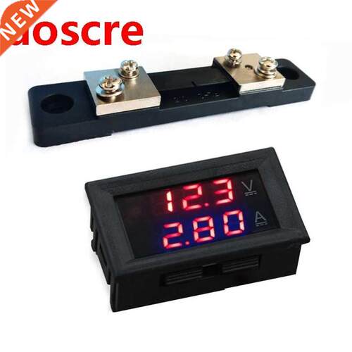 Digital Dual Ammeter Display And Modified Voltmeter, Led Dig